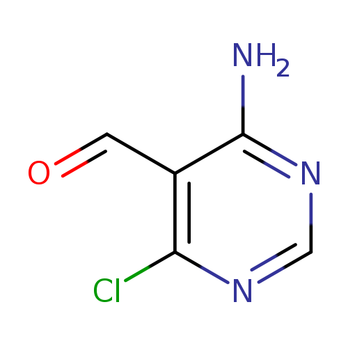 O=Cc1c(N)ncnc1Cl