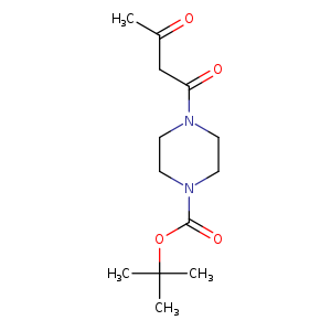 CC(=O)CC(=O)N1CCN(CC1)C(=O)OC(C)(C)C