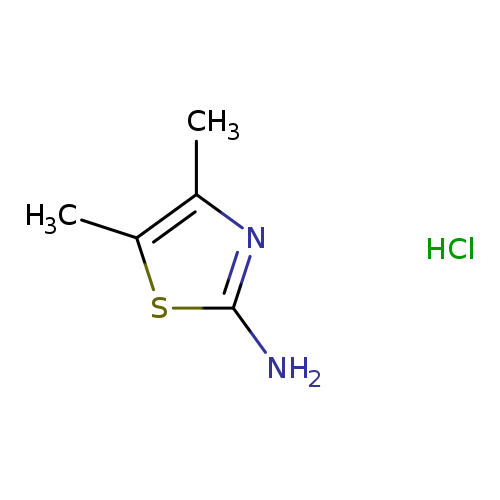 Nc1sc(c(n1)C)C.Cl