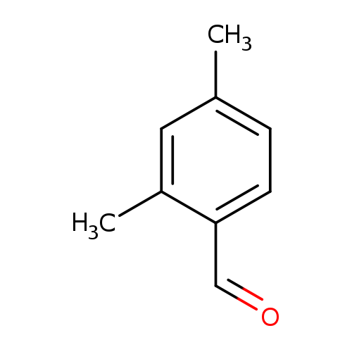 O=Cc1ccc(cc1C)C