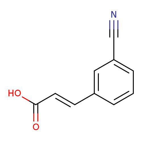 N#Cc1cccc(c1)/C=C/C(=O)O