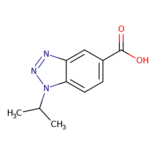 OC(=O)c1ccc2c(c1)nnn2C(C)C