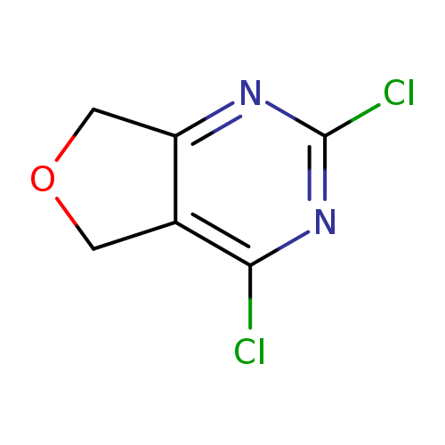 Clc1nc(Cl)c2c(n1)COC2