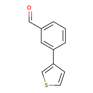 O=Cc1cccc(c1)c1cscc1