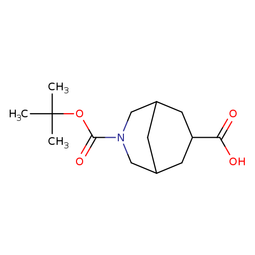 OC(=O)C1CC2CC(C1)CN(C2)C(=O)OC(C)(C)C