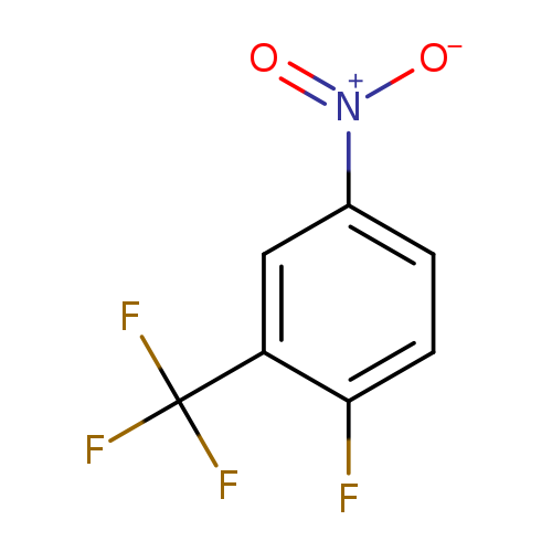 [O-][N+](=O)c1ccc(c(c1)C(F)(F)F)F