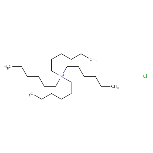 CCCCCC[N+](CCCCCC)(CCCCCC)CCCCCC.[Cl-]