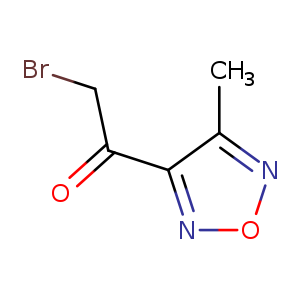 Cc1nonc1C(=O)CBr