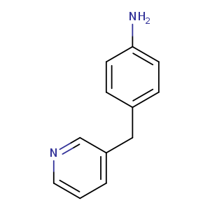 Nc1ccc(cc1)Cc1cccnc1
