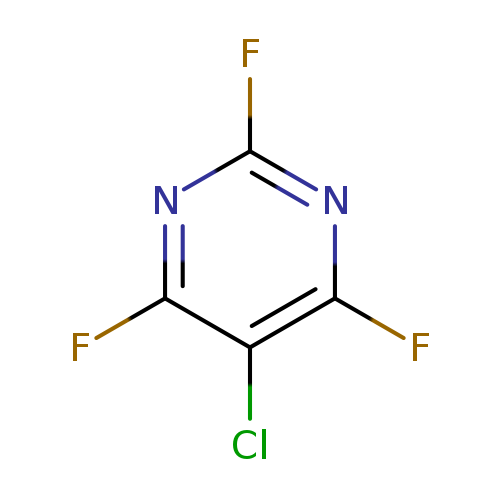 Fc1nc(F)c(c(n1)F)Cl