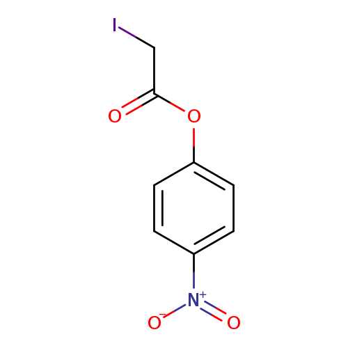 ICC(=O)Oc1ccc(cc1)[N+](=O)[O-]