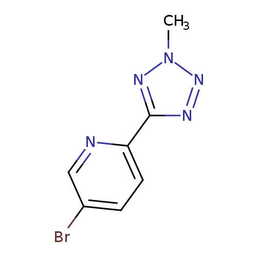 Brc1ccc(nc1)c1nnn(n1)C