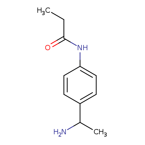 CCC(=O)Nc1ccc(cc1)C(N)C