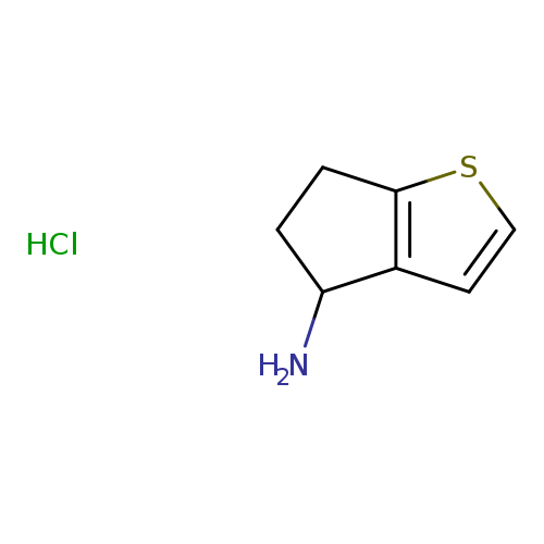 NC1CCc2c1ccs2.Cl