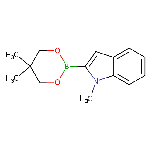 Cn1c(cc2c1cccc2)B1OCC(CO1)(C)C