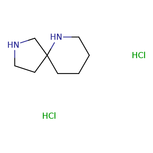 C1CCC2(NC1)CNCC2.Cl.Cl