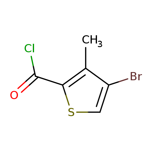 ClC(=O)c1scc(c1C)Br