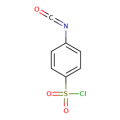 O=C=Nc1ccc(cc1)S(=O)(=O)Cl