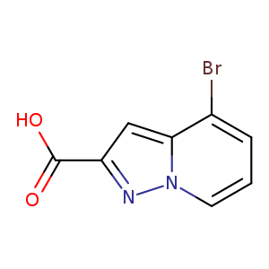 OC(=O)c1nn2c(c1)c(Br)ccc2