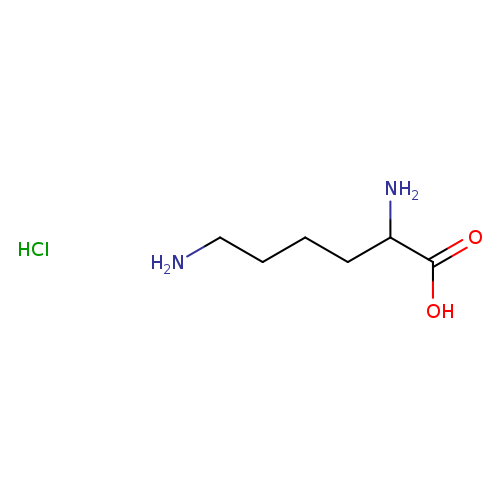 NCCCCC(C(=O)O)N.Cl