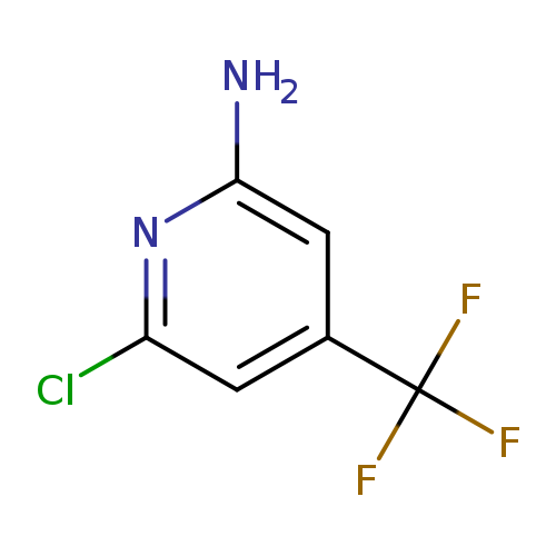 Nc1nc(Cl)cc(c1)C(F)(F)F