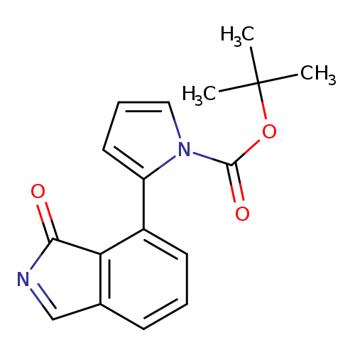 O=C1N=Cc2c1c(ccc2)c1cccn1C(=O)OC(C)(C)C