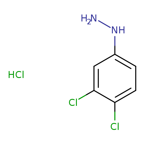 NNc1ccc(c(c1)Cl)Cl.Cl