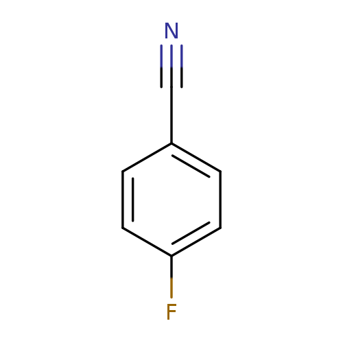 N#Cc1ccc(cc1)F