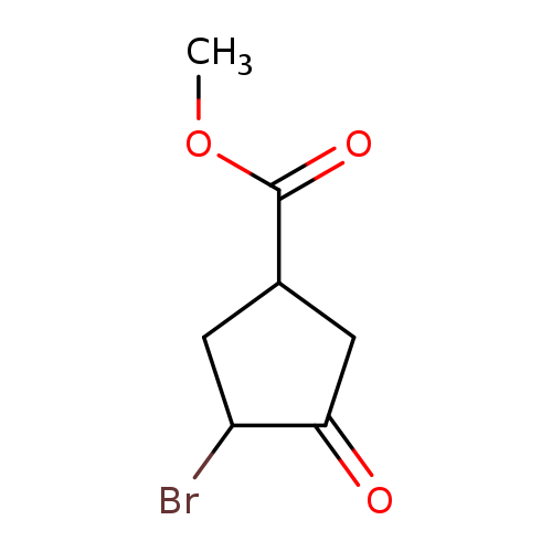 COC(=O)C1CC(=O)C(C1)Br