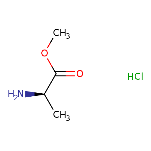 COC(=O)[C@H](N)C.Cl