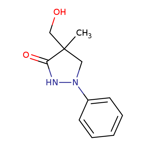 OCC1(C)CN(NC1=O)c1ccccc1