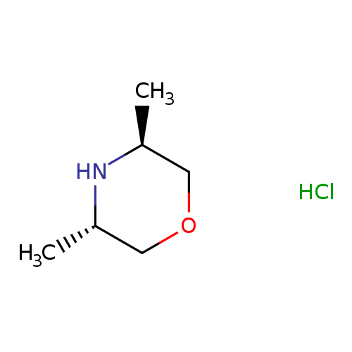 C[C@H]1COC[C@@H](N1)C.Cl