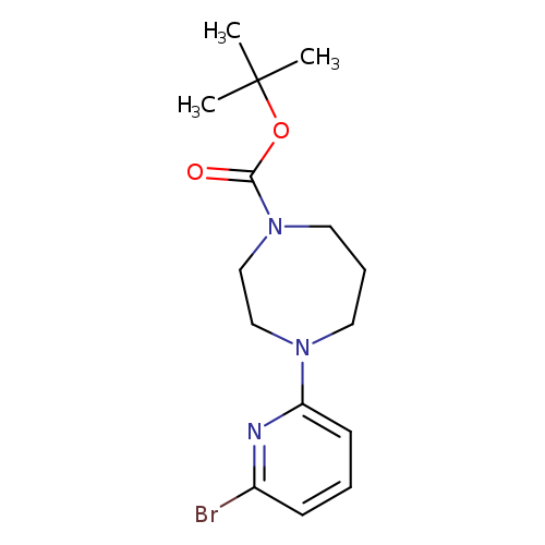 Brc1cccc(n1)N1CCCN(CC1)C(=O)OC(C)(C)C