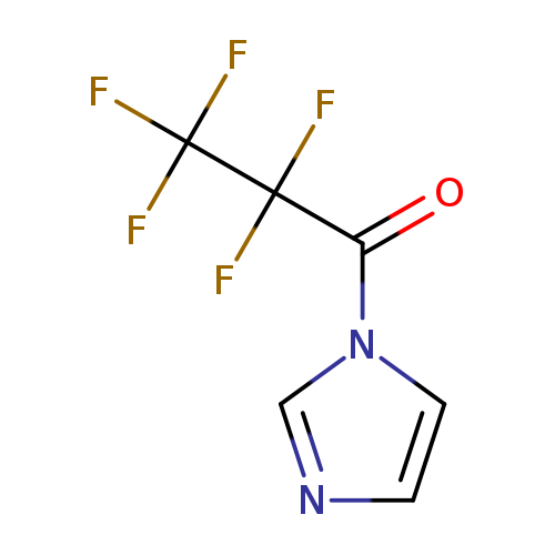 O=C(C(C(F)(F)F)(F)F)n1cncc1
