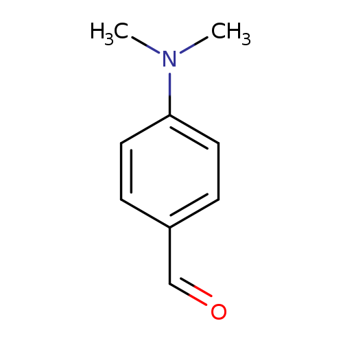 O=Cc1ccc(cc1)N(C)C