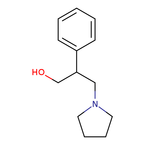 OCC(c1ccccc1)CN1CCCC1