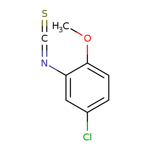 COc1ccc(cc1N=C=S)Cl
