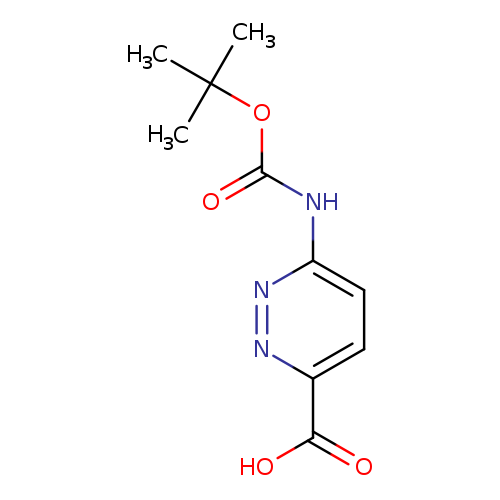 O=C(Nc1ccc(nn1)C(=O)O)OC(C)(C)C