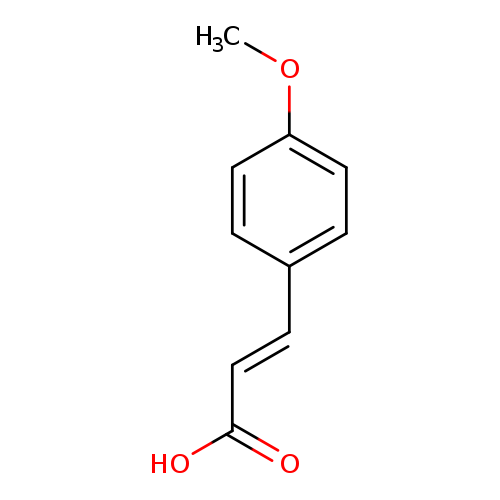 COc1ccc(cc1)/C=C/C(=O)O