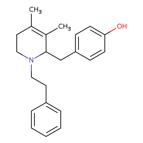 Oc1ccc(cc1)CC1N(CCC(=C1C)C)CCc1ccccc1