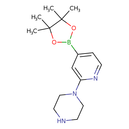 CC1(C)OB(OC1(C)C)c1ccnc(c1)N1CCNCC1