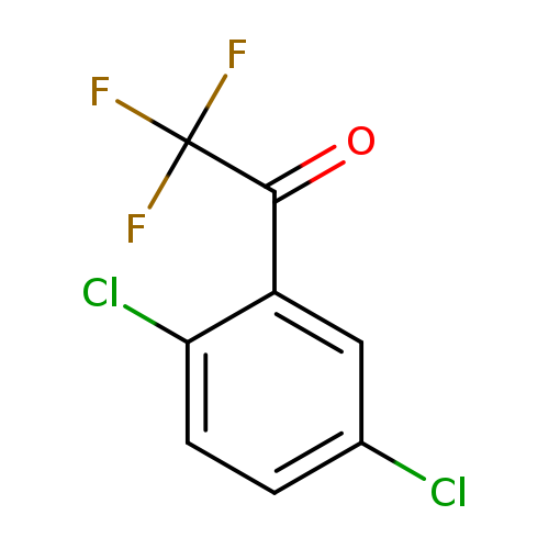 O=C(C(F)(F)F)c1cc(Cl)ccc1Cl