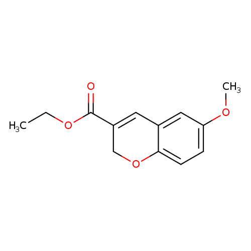 CCOC(=O)C1=Cc2c(OC1)ccc(c2)OC