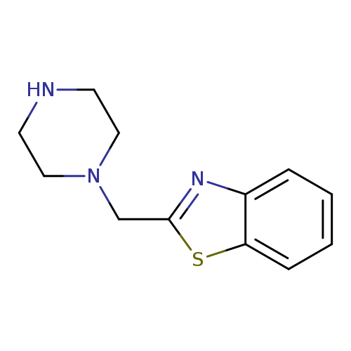 N1CCN(CC1)Cc1nc2c(s1)cccc2