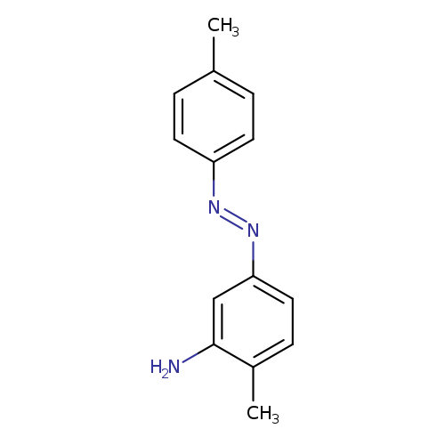 Cc1ccc(cc1)/N=N/c1ccc(c(c1)N)C