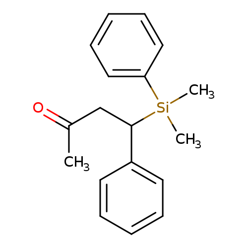 CC(=O)CC([Si](c1ccccc1)(C)C)c1ccccc1