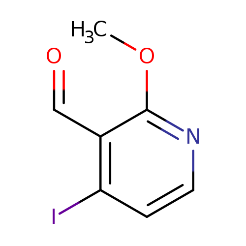 COc1nccc(c1C=O)I