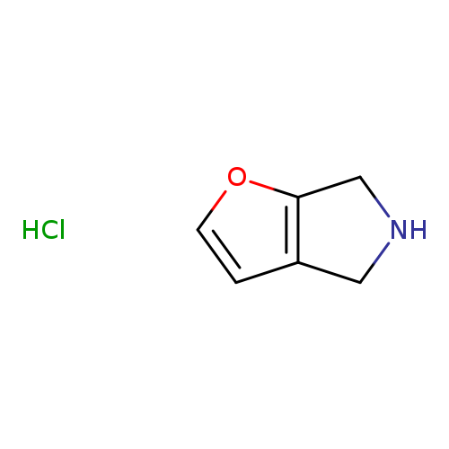 N1Cc2c(C1)cco2.Cl