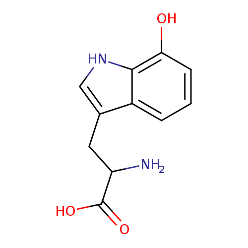 OC(=O)C(Cc1c[nH]c2c1cccc2O)N