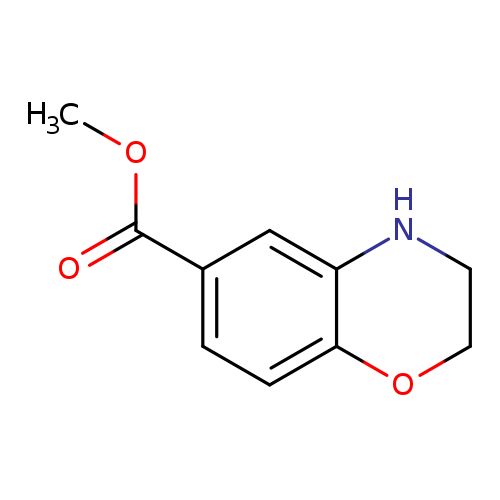 COC(=O)c1ccc2c(c1)NCCO2
